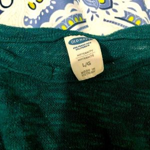ON Emerald Maternity Sweater